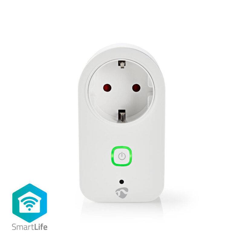 SmartLife Schaltbare WLAN-Steckdose, Indoor, Leistungsmessung mit Alexa/Google