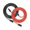Verlängerungskabel beidseitig Solarstecker Solarkabel rot / schwarz 6mm² inkl. montierter Solar-Stecker (2 x 2 m) – Bild 2